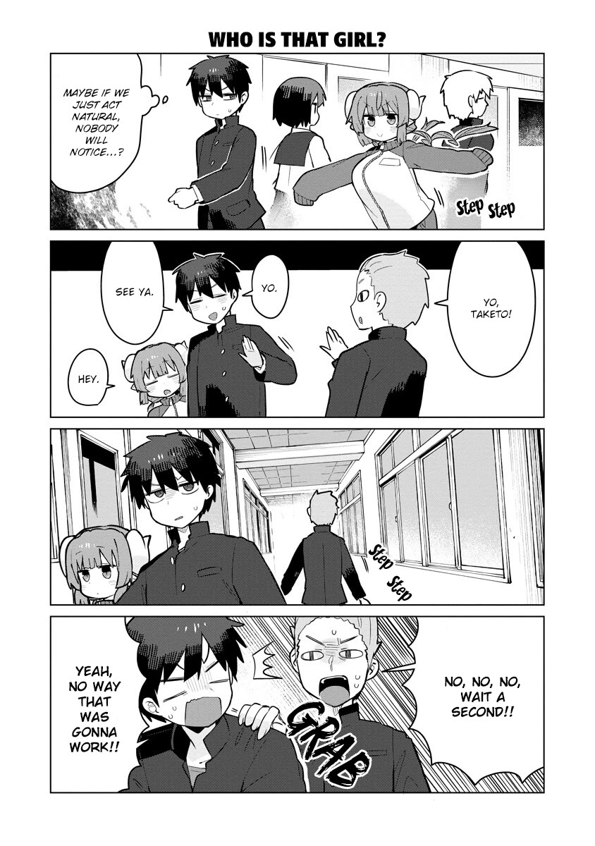 Miss Kobayashi's Dragon Maid: Ilulu Doesn't Understand Love Chapter 13 page 9 - Chapter 13: Iruru and School