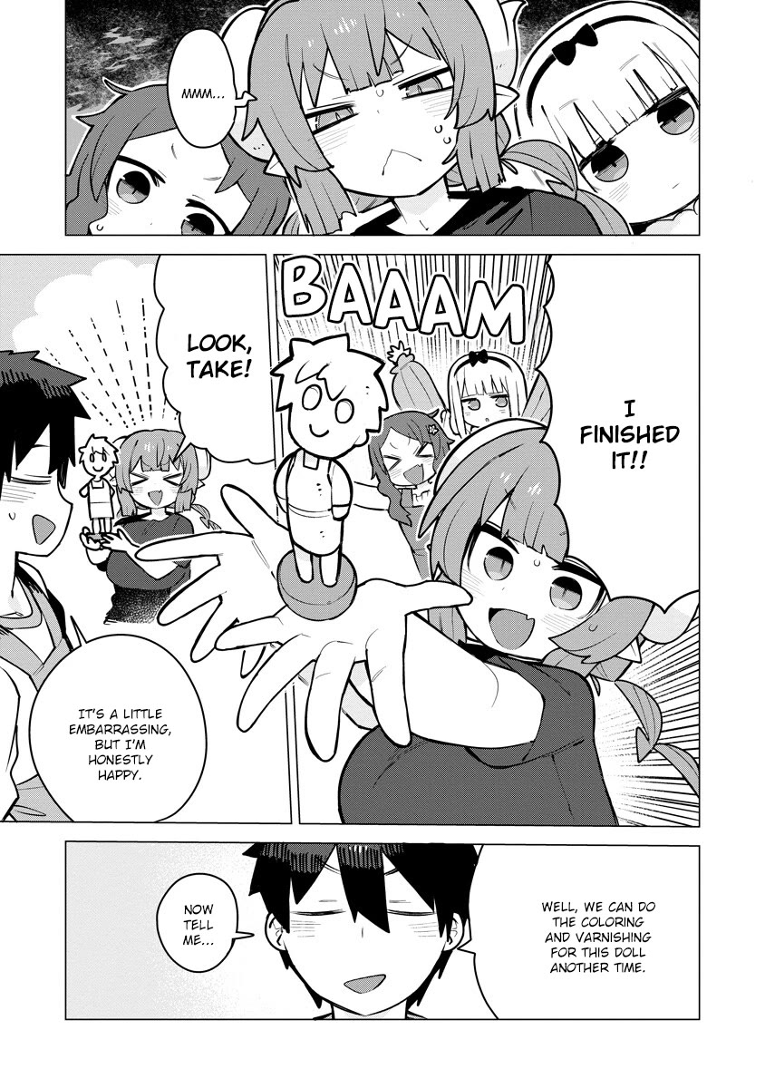 Miss Kobayashi's Dragon Maid: Ilulu Doesn't Understand Love Chapter 14 page 13 - Chapter 14: Iruru and Autumn of Art