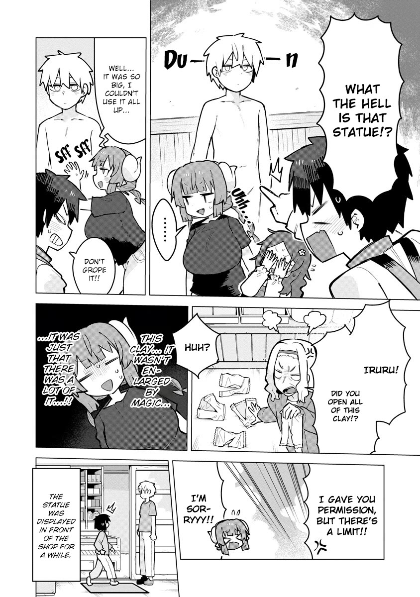Miss Kobayashi's Dragon Maid: Ilulu Doesn't Understand Love Chapter 14 page 14 - Chapter 14: Iruru and Autumn of Art