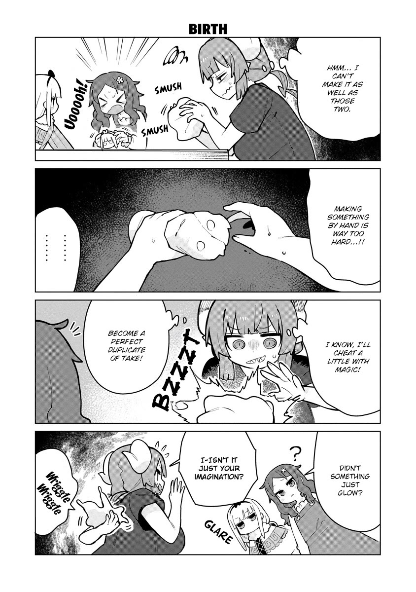 Miss Kobayashi's Dragon Maid: Ilulu Doesn't Understand Love Chapter 14 page 6 - Chapter 14: Iruru and Autumn of Art