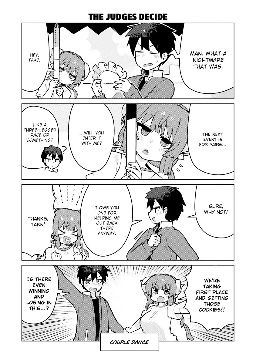 Miss Kobayashi's Dragon Maid: Ilulu Doesn't Understand Love Chapter 15 page 12 - Chapter 15: Iruru and the Sports Day