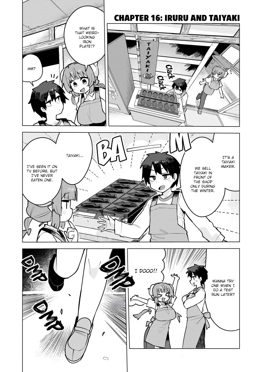 Miss Kobayashi's Dragon Maid: Ilulu Doesn't Understand Love Chapter 16 page 1 - Chapter 16: Iruru and Taiyaki