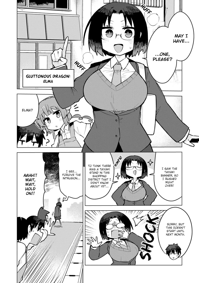 Miss Kobayashi's Dragon Maid: Ilulu Doesn't Understand Love Chapter 16 page 2 - Chapter 16: Iruru and Taiyaki