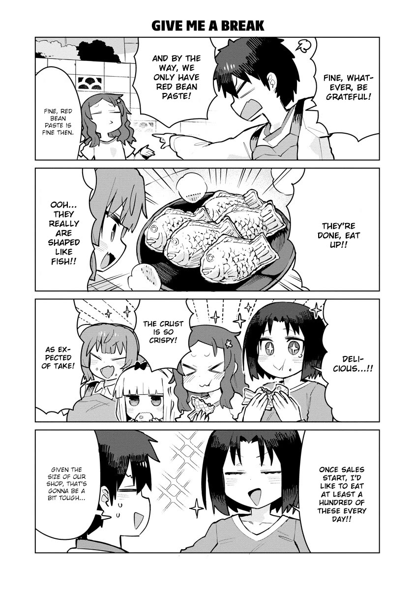 Miss Kobayashi's Dragon Maid: Ilulu Doesn't Understand Love Chapter 16 page 5 - Chapter 16: Iruru and Taiyaki