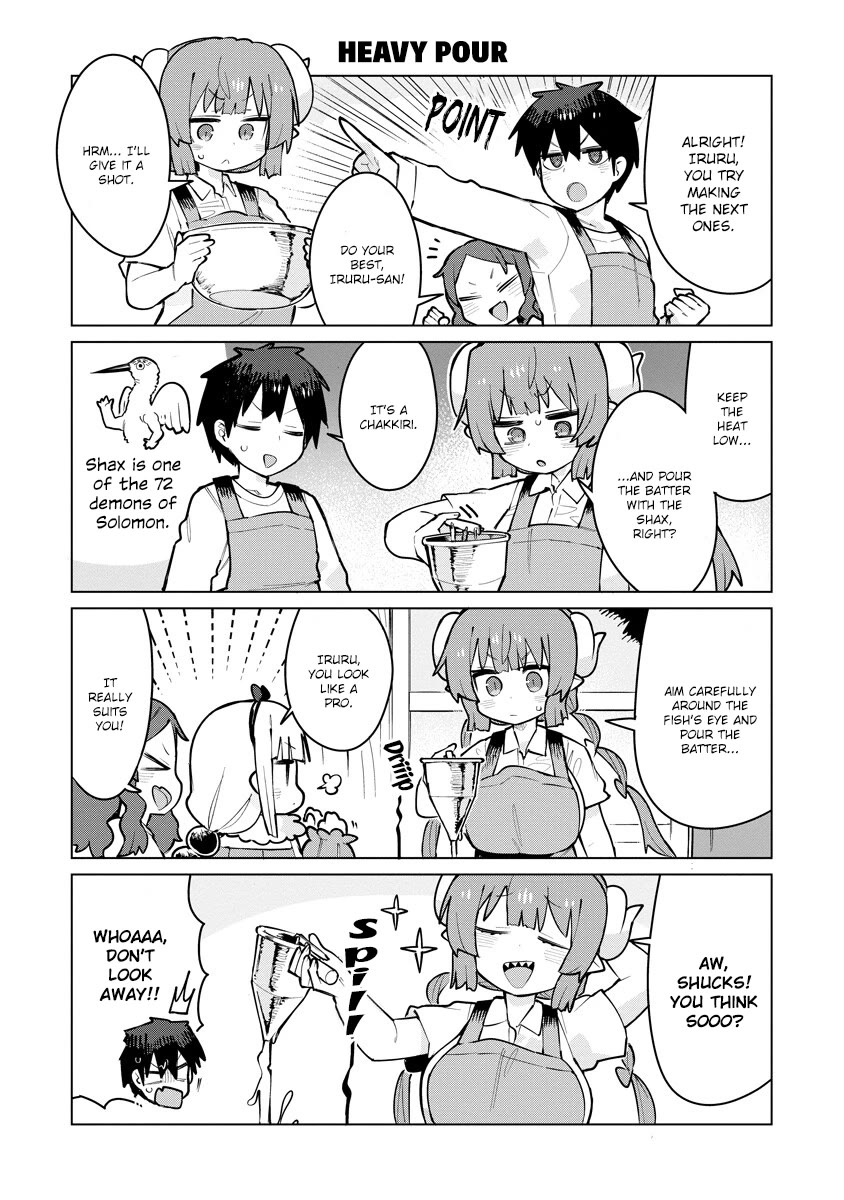 Miss Kobayashi's Dragon Maid: Ilulu Doesn't Understand Love Chapter 16 page 6 - Chapter 16: Iruru and Taiyaki