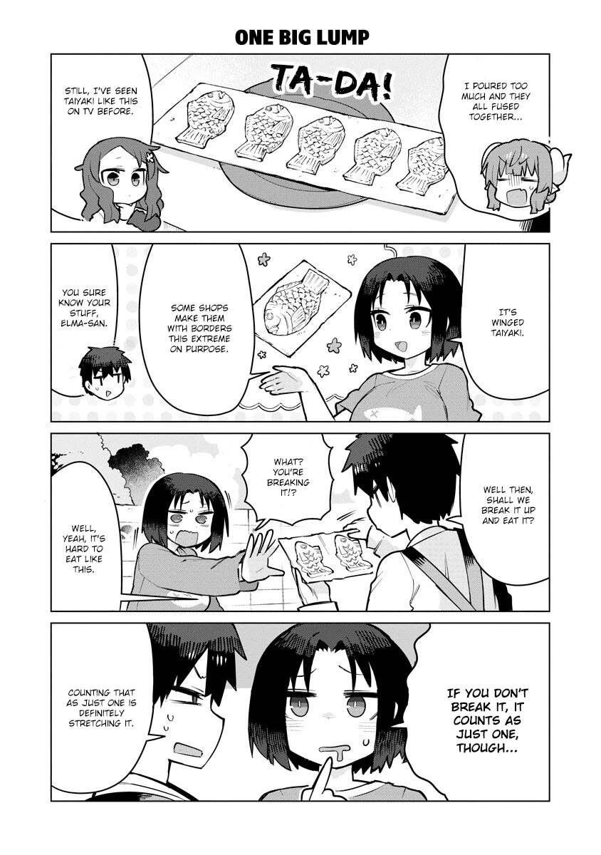 Miss Kobayashi's Dragon Maid: Ilulu Doesn't Understand Love Chapter 16 page 7 - Chapter 16: Iruru and Taiyaki