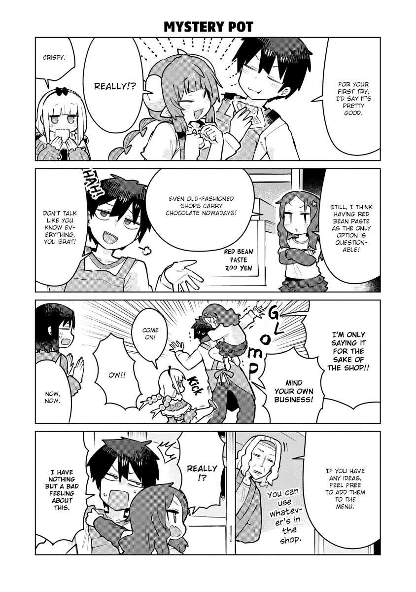 Miss Kobayashi's Dragon Maid: Ilulu Doesn't Understand Love Chapter 16 page 8 - Chapter 16: Iruru and Taiyaki