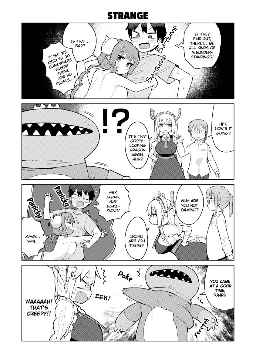 Miss Kobayashi's Dragon Maid: Ilulu Doesn't Understand Love Chapter 2 page 11 - Chapter 2: Iruru and the Mascot Costume