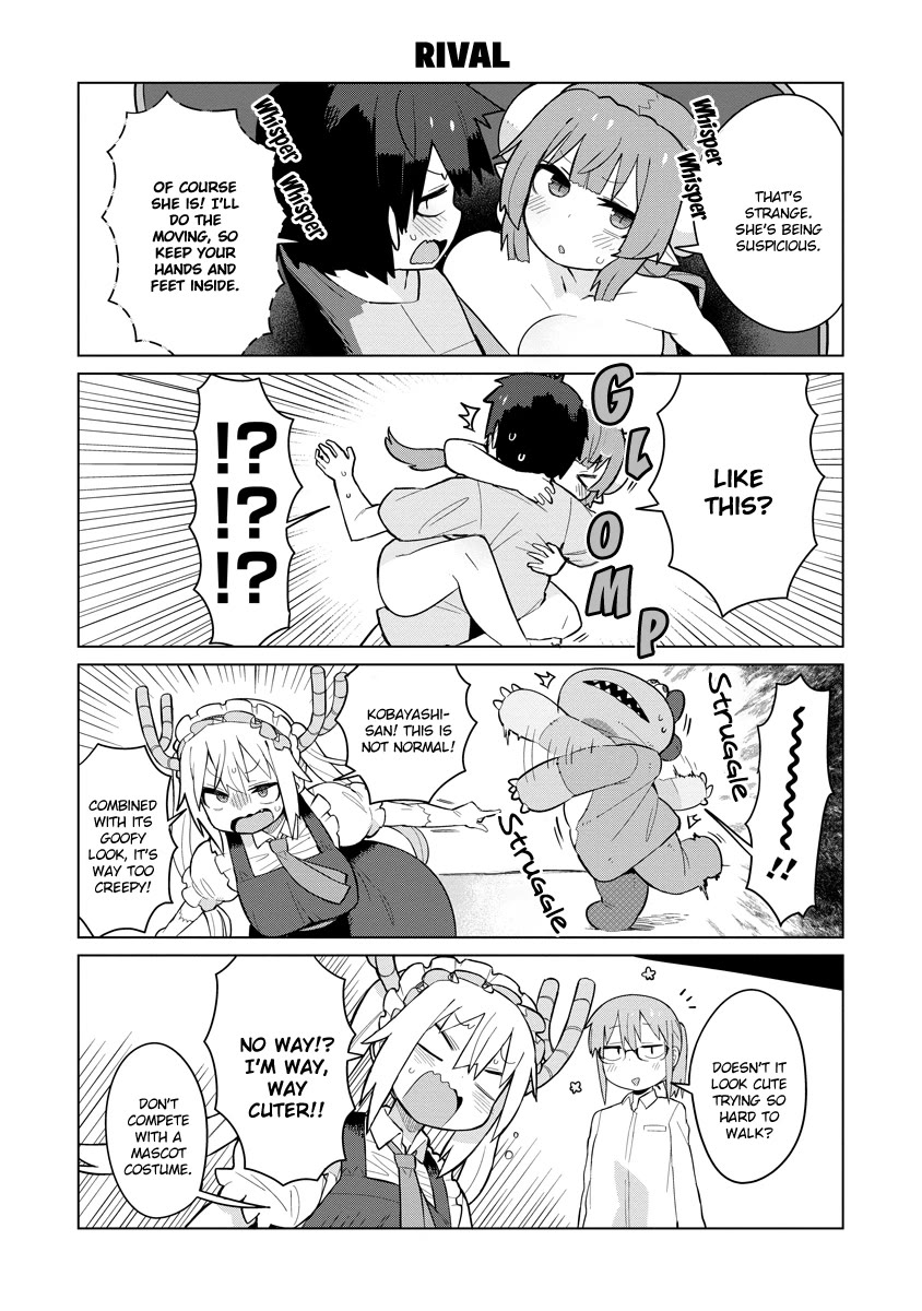 Miss Kobayashi's Dragon Maid: Ilulu Doesn't Understand Love Chapter 2 page 12 - Chapter 2: Iruru and the Mascot Costume