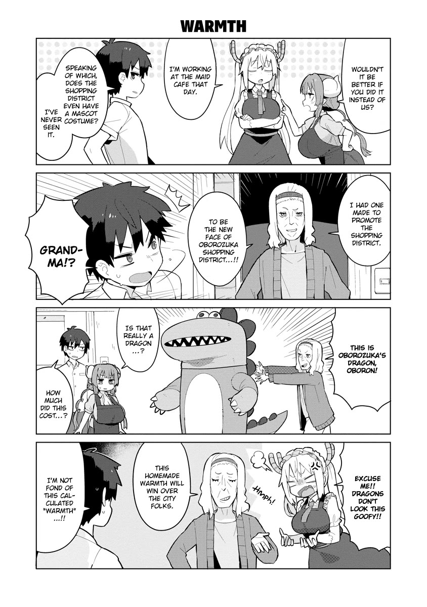 Miss Kobayashi's Dragon Maid: Ilulu Doesn't Understand Love Chapter 2 page 3 - Chapter 2: Iruru and the Mascot Costume