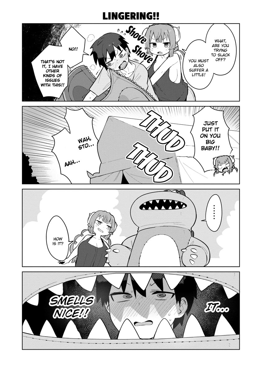 Miss Kobayashi's Dragon Maid: Ilulu Doesn't Understand Love Chapter 2 page 5 - Chapter 2: Iruru and the Mascot Costume