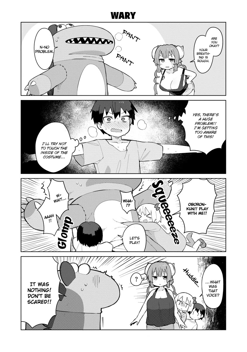 Miss Kobayashi's Dragon Maid: Ilulu Doesn't Understand Love Chapter 2 page 6 - Chapter 2: Iruru and the Mascot Costume