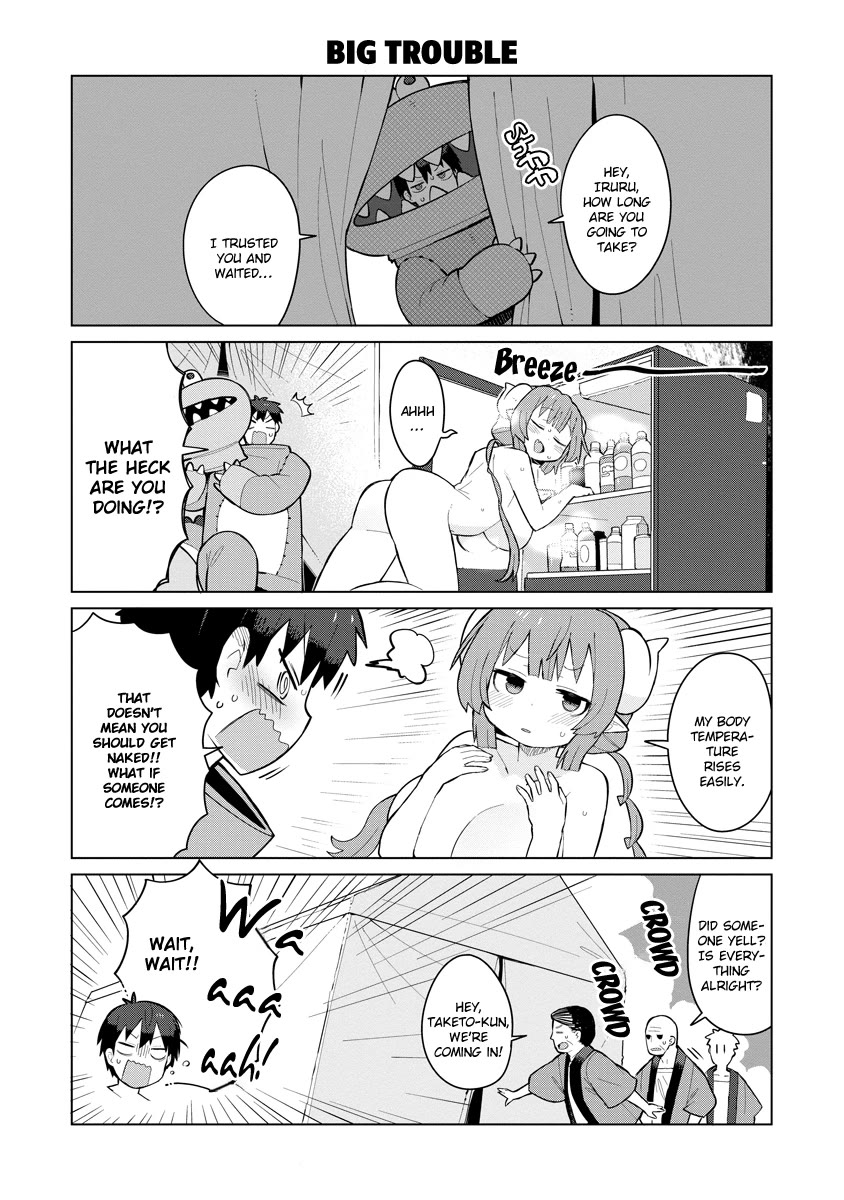 Miss Kobayashi's Dragon Maid: Ilulu Doesn't Understand Love Chapter 2 page 9 - Chapter 2: Iruru and the Mascot Costume