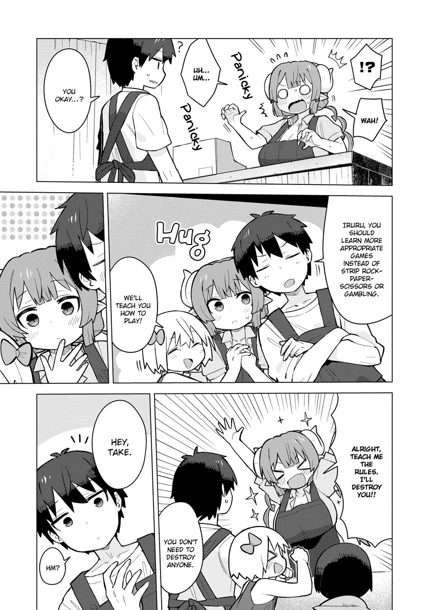 Miss Kobayashi's Dragon Maid: Ilulu Doesn't Understand Love Chapter 3 page 13 - Chapter 3: Iruru and Rock-Paper-Scissors