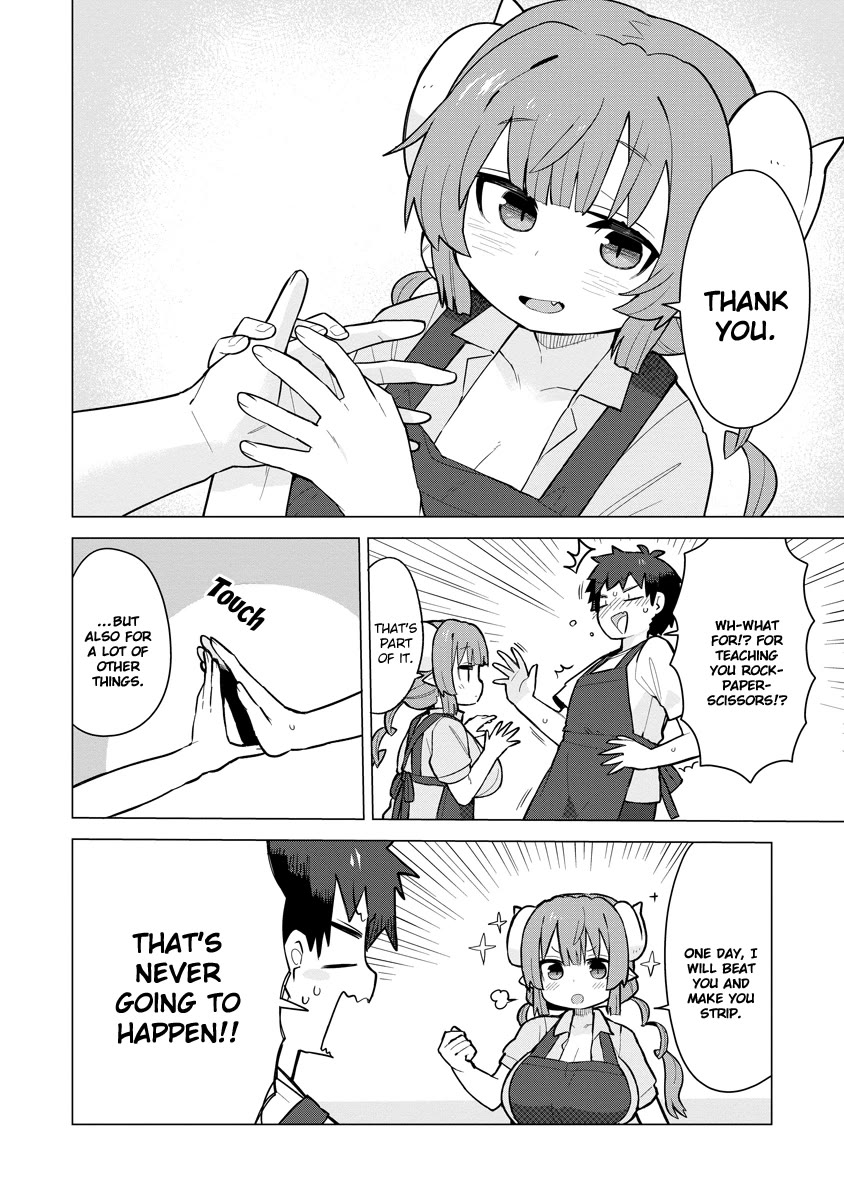 Miss Kobayashi's Dragon Maid: Ilulu Doesn't Understand Love Chapter 3 page 14 - Chapter 3: Iruru and Rock-Paper-Scissors