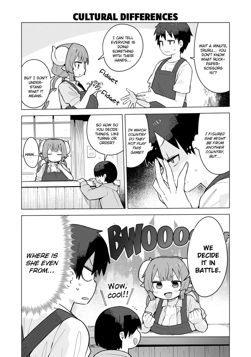 Miss Kobayashi's Dragon Maid: Ilulu Doesn't Understand Love Chapter 3 page 2 - Chapter 3: Iruru and Rock-Paper-Scissors