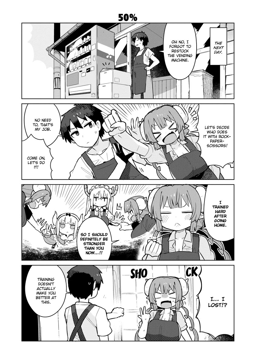 Miss Kobayashi's Dragon Maid: Ilulu Doesn't Understand Love Chapter 3 page 8 - Chapter 3: Iruru and Rock-Paper-Scissors