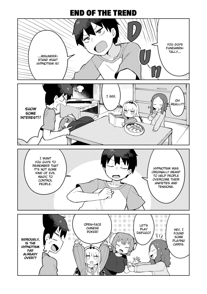Miss Kobayashi's Dragon Maid: Ilulu Doesn't Understand Love Chapter 4 page 9 - Chapter 4: Iruru and Hypnotism