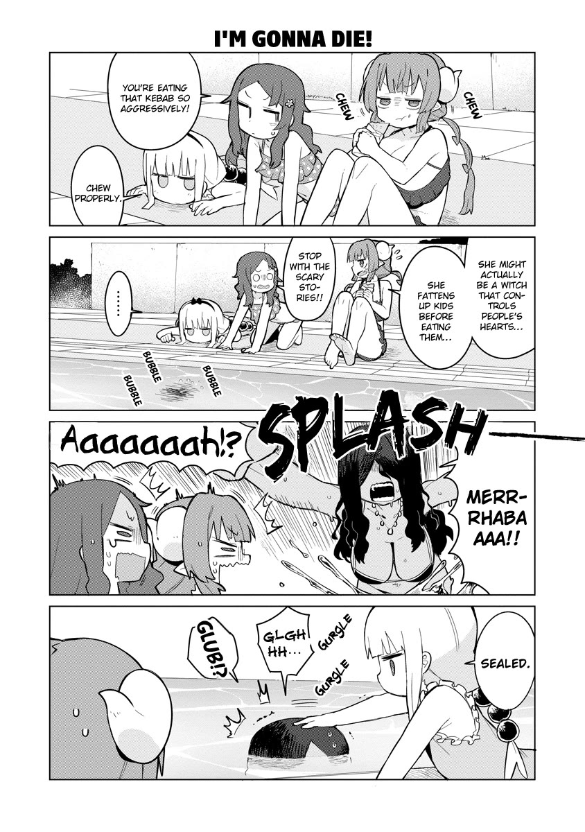Miss Kobayashi's Dragon Maid: Ilulu Doesn't Understand Love Chapter 5 page 12 - Chapter 5: Iruru and the Food Booth