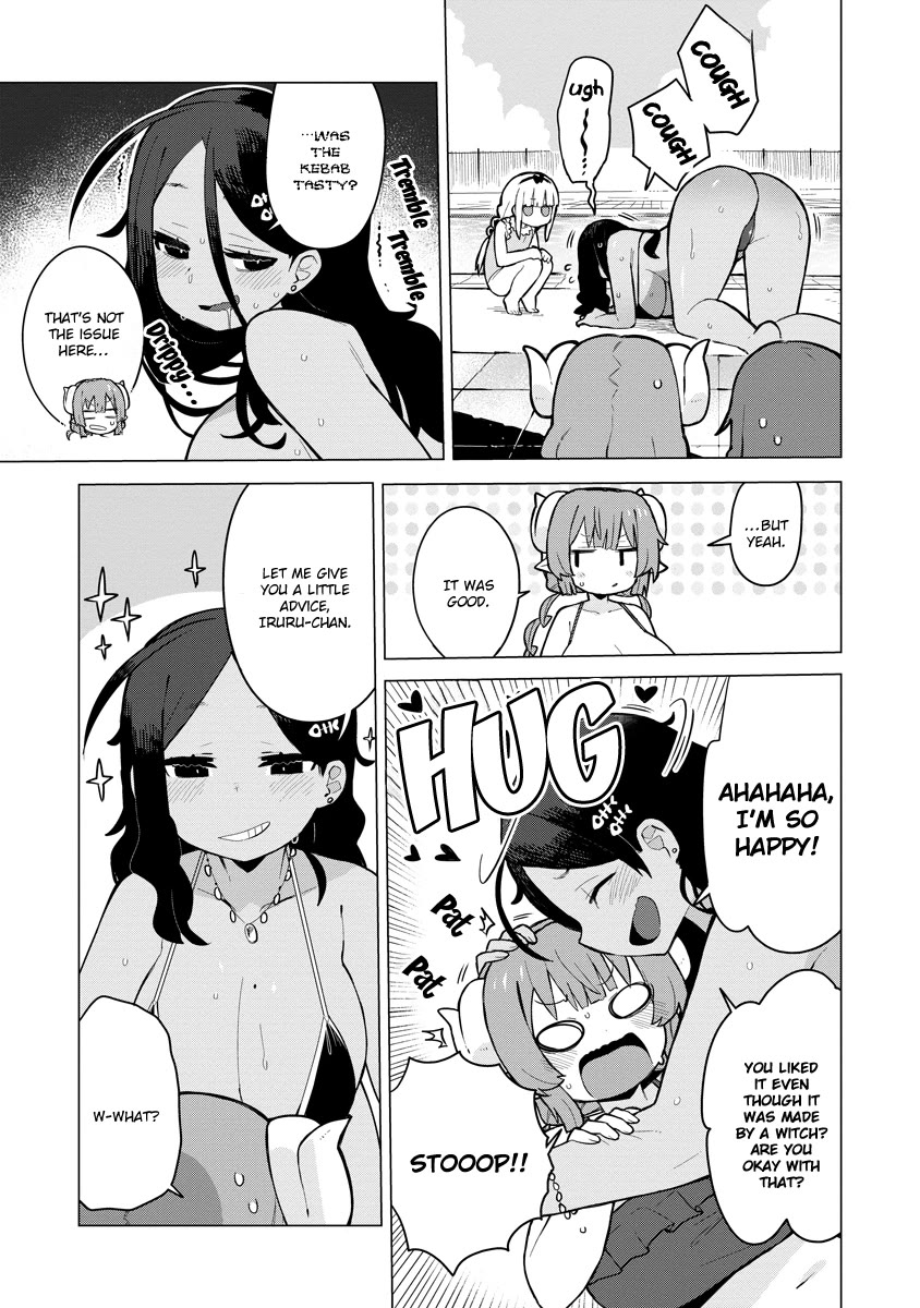 Miss Kobayashi's Dragon Maid: Ilulu Doesn't Understand Love Chapter 5 page 13 - Chapter 5: Iruru and the Food Booth