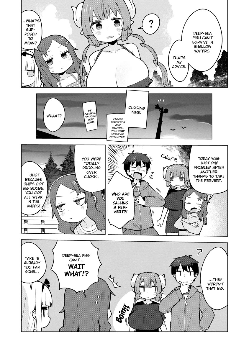 Miss Kobayashi's Dragon Maid: Ilulu Doesn't Understand Love Chapter 5 page 14 - Chapter 5: Iruru and the Food Booth