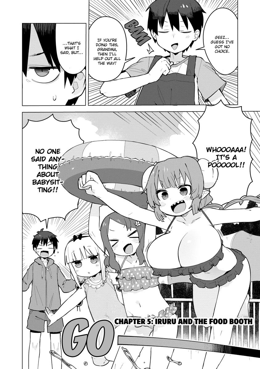 Miss Kobayashi's Dragon Maid: Ilulu Doesn't Understand Love Chapter 5 page 2 - Chapter 5: Iruru and the Food Booth