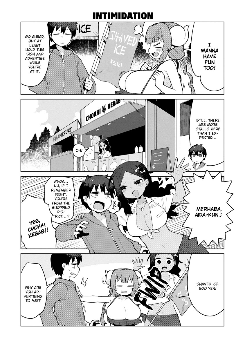 Miss Kobayashi's Dragon Maid: Ilulu Doesn't Understand Love Chapter 5 page 4 - Chapter 5: Iruru and the Food Booth