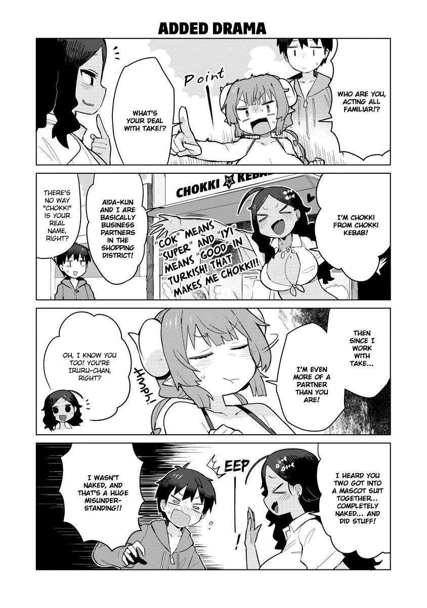 Miss Kobayashi's Dragon Maid: Ilulu Doesn't Understand Love Chapter 5 page 5 - Chapter 5: Iruru and the Food Booth
