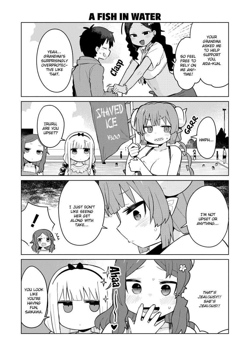 Miss Kobayashi's Dragon Maid: Ilulu Doesn't Understand Love Chapter 5 page 6 - Chapter 5: Iruru and the Food Booth