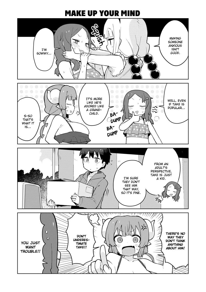 Miss Kobayashi's Dragon Maid: Ilulu Doesn't Understand Love Chapter 5 page 8 - Chapter 5: Iruru and the Food Booth