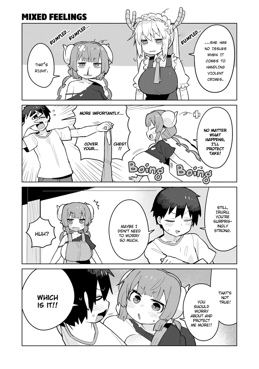 Miss Kobayashi's Dragon Maid: Ilulu Doesn't Understand Love Chapter 6 page 11 - Chapter 6: Iruru and Security Training
