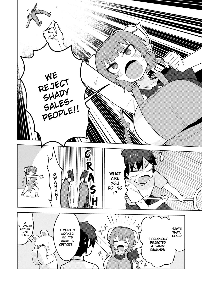 Miss Kobayashi's Dragon Maid: Ilulu Doesn't Understand Love Chapter 6 page 14 - Chapter 6: Iruru and Security Training