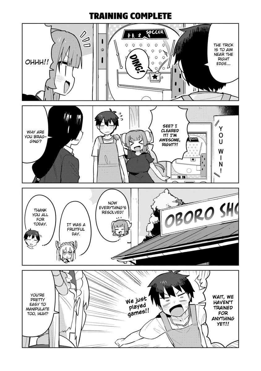 Miss Kobayashi's Dragon Maid: Ilulu Doesn't Understand Love Chapter 6 page 5 - Chapter 6: Iruru and Security Training