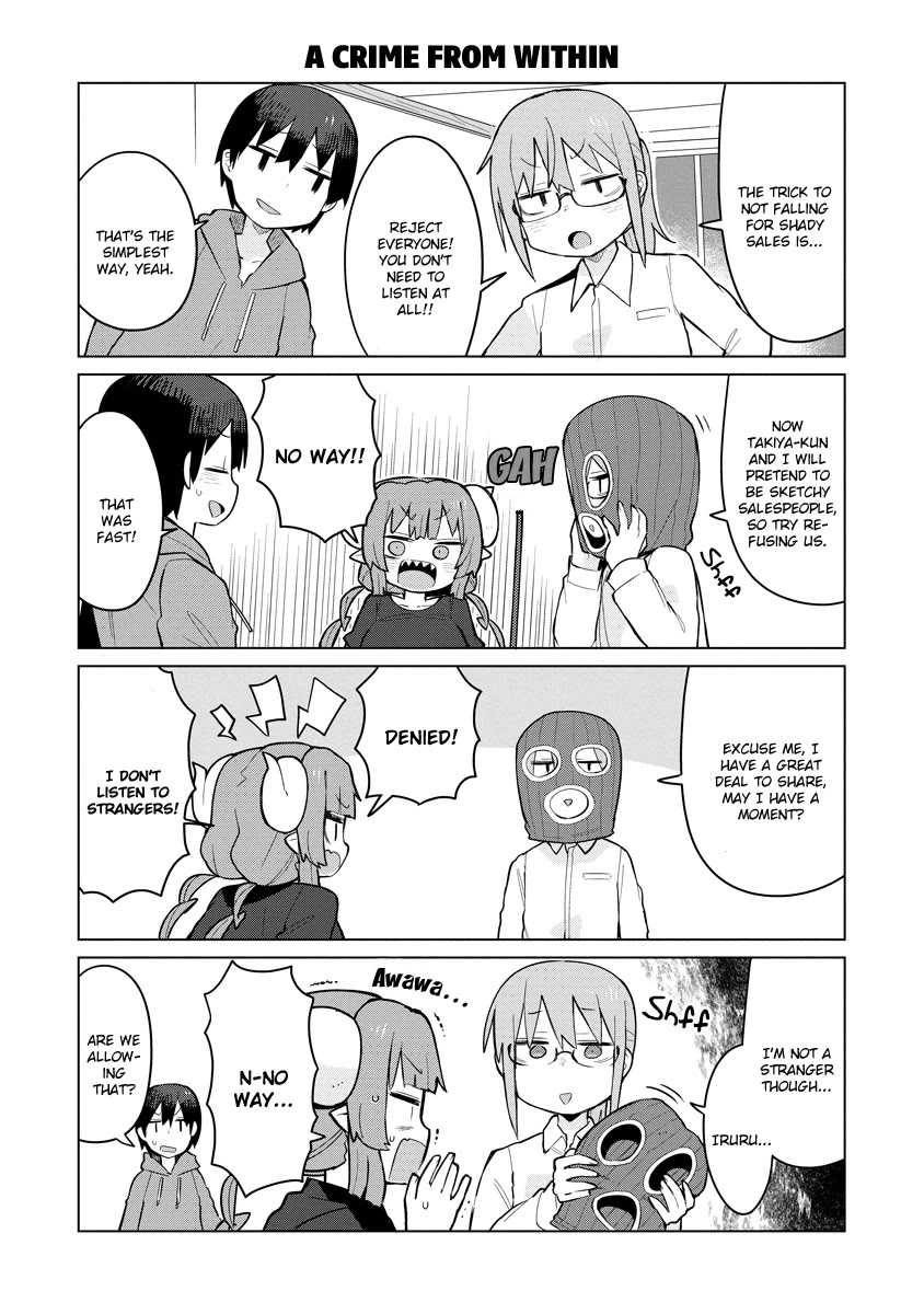 Miss Kobayashi's Dragon Maid: Ilulu Doesn't Understand Love Chapter 6 page 6 - Chapter 6: Iruru and Security Training