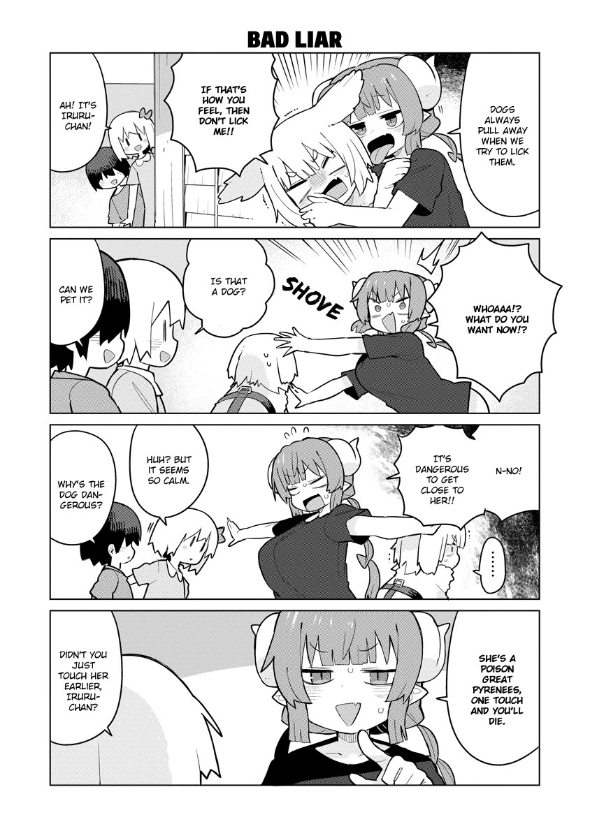 Miss Kobayashi's Dragon Maid: Ilulu Doesn't Understand Love Chapter 7 page 10 - Chapter 7: Iruru and the Dog
