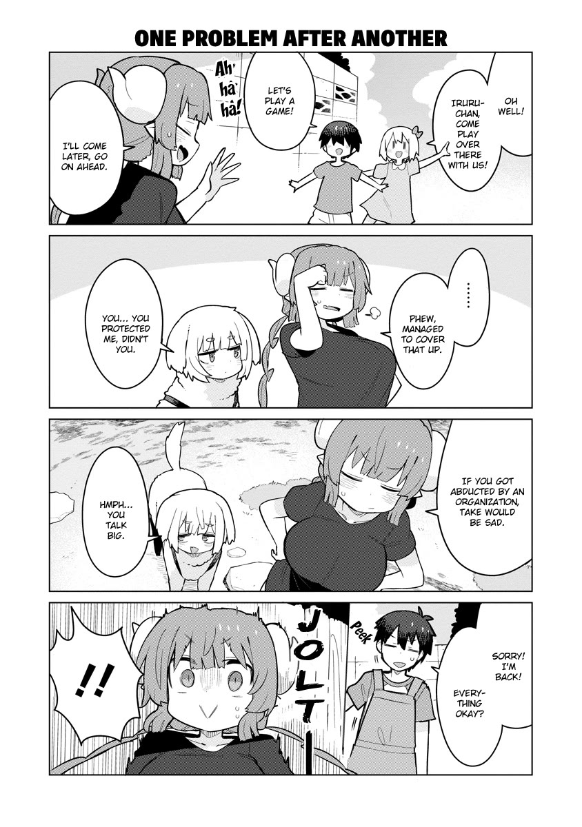 Miss Kobayashi's Dragon Maid: Ilulu Doesn't Understand Love Chapter 7 page 11 - Chapter 7: Iruru and the Dog