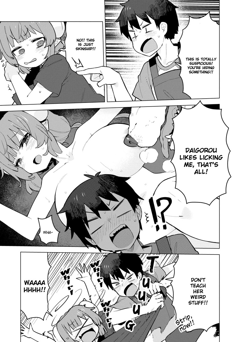 Miss Kobayashi's Dragon Maid: Ilulu Doesn't Understand Love Chapter 7 page 13 - Chapter 7: Iruru and the Dog