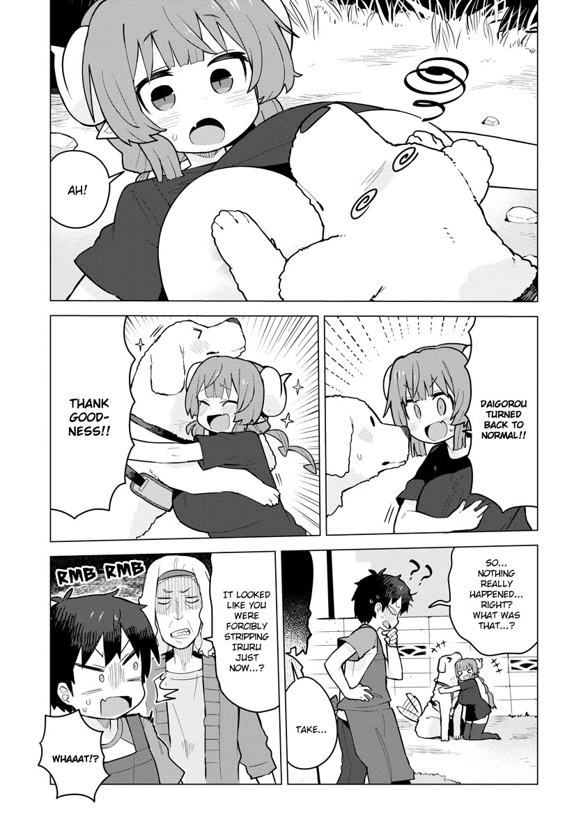 Miss Kobayashi's Dragon Maid: Ilulu Doesn't Understand Love Chapter 7 page 14 - Chapter 7: Iruru and the Dog