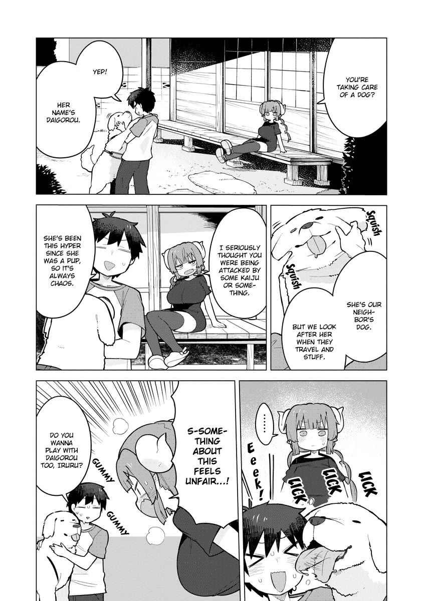 Miss Kobayashi's Dragon Maid: Ilulu Doesn't Understand Love Chapter 7 page 2 - Chapter 7: Iruru and the Dog