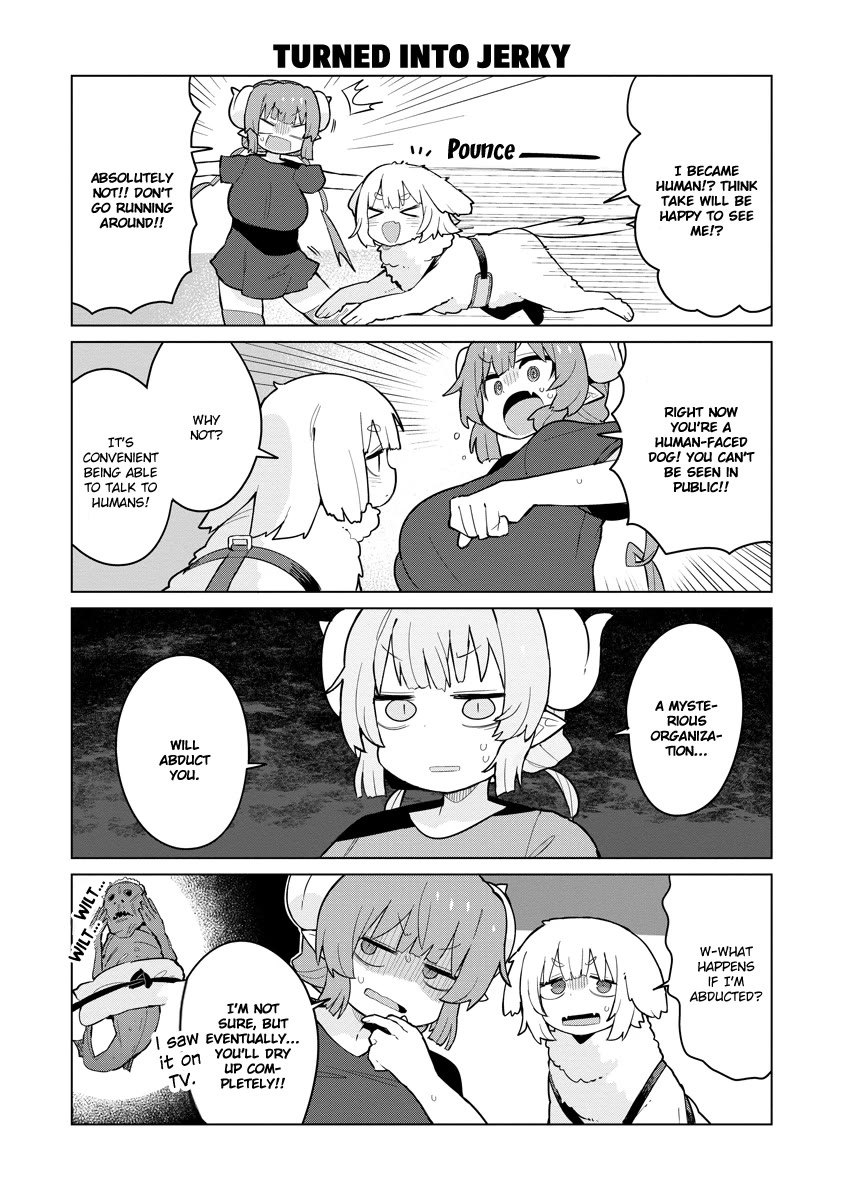 Miss Kobayashi's Dragon Maid: Ilulu Doesn't Understand Love Chapter 7 page 8 - Chapter 7: Iruru and the Dog