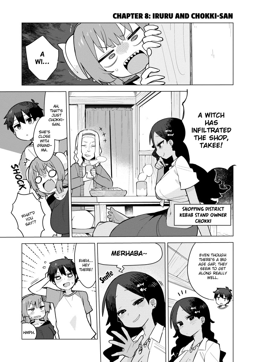 Miss Kobayashi's Dragon Maid: Ilulu Doesn't Understand Love Chapter 8 page 1 - Chapter 8: Iruru and Chokki-san