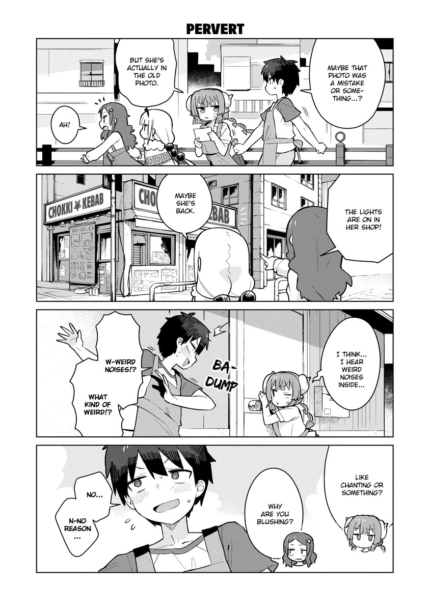 Miss Kobayashi's Dragon Maid: Ilulu Doesn't Understand Love Chapter 8 page 10 - Chapter 8: Iruru and Chokki-san