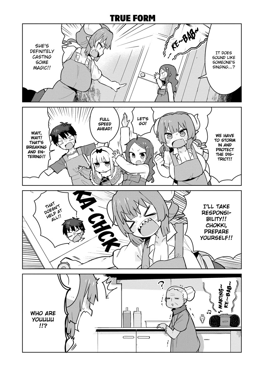Miss Kobayashi's Dragon Maid: Ilulu Doesn't Understand Love Chapter 8 page 11 - Chapter 8: Iruru and Chokki-san