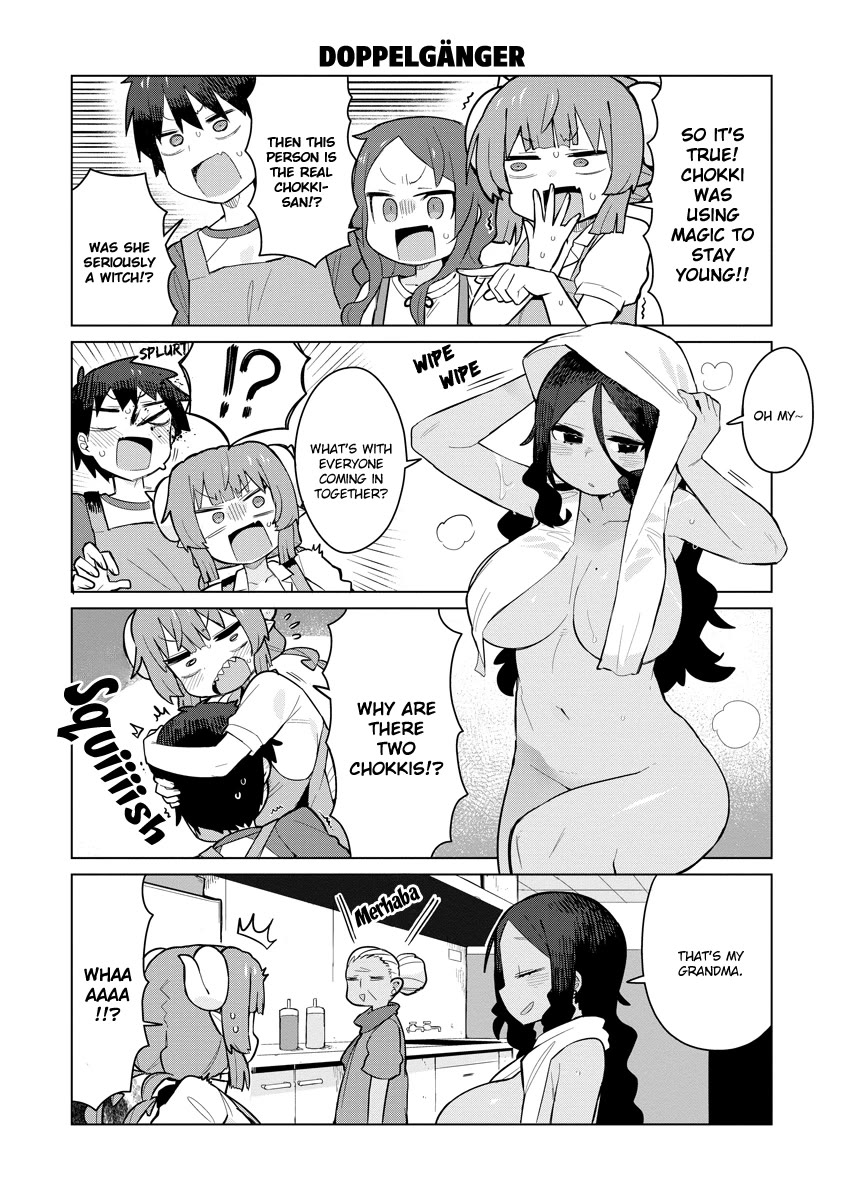 Miss Kobayashi's Dragon Maid: Ilulu Doesn't Understand Love Chapter 8 page 12 - Chapter 8: Iruru and Chokki-san