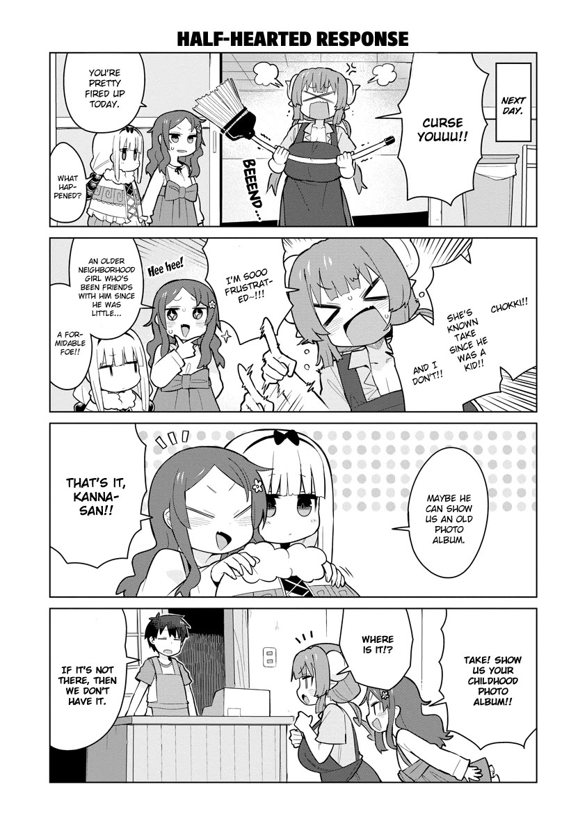 Miss Kobayashi's Dragon Maid: Ilulu Doesn't Understand Love Chapter 8 page 3 - Chapter 8: Iruru and Chokki-san