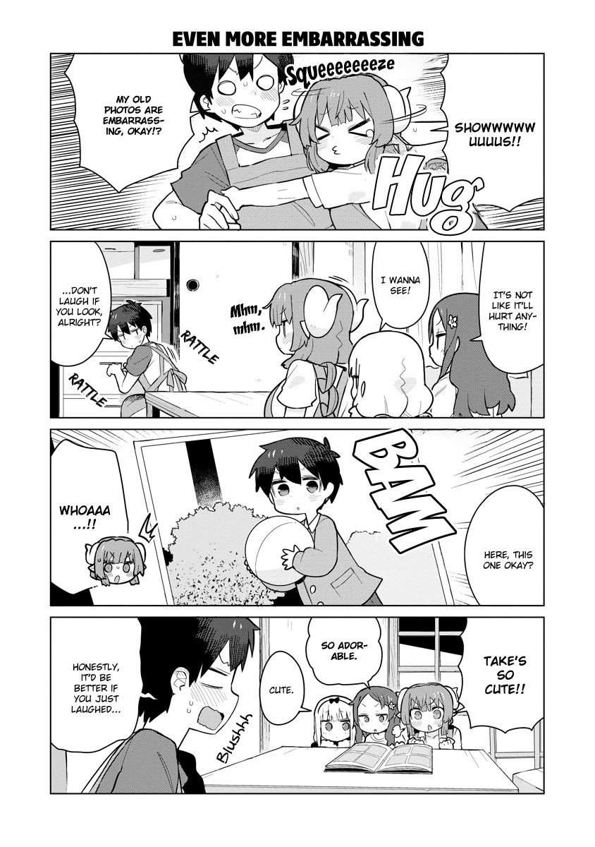 Miss Kobayashi's Dragon Maid: Ilulu Doesn't Understand Love Chapter 8 page 4 - Chapter 8: Iruru and Chokki-san