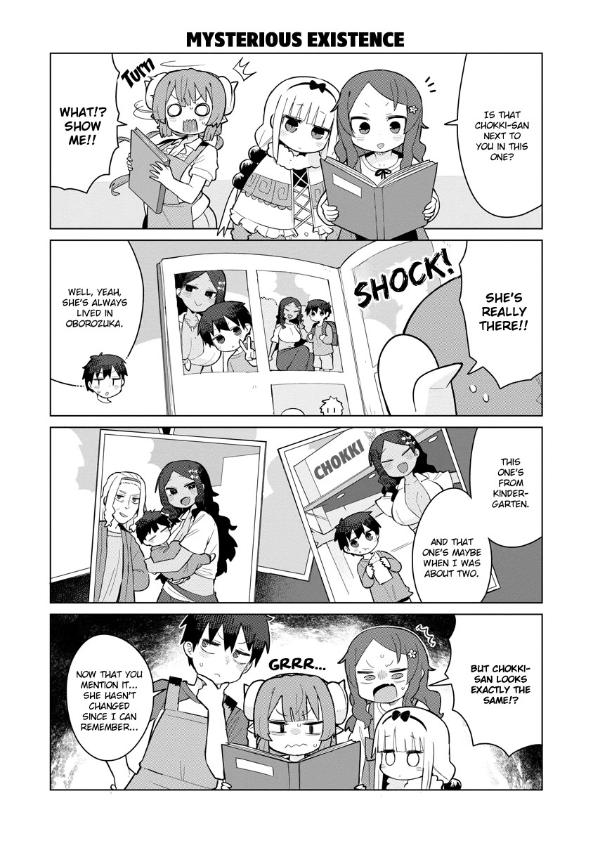 Miss Kobayashi's Dragon Maid: Ilulu Doesn't Understand Love Chapter 8 page 5 - Chapter 8: Iruru and Chokki-san