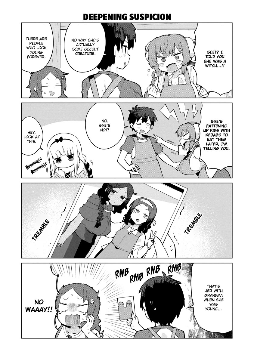 Miss Kobayashi's Dragon Maid: Ilulu Doesn't Understand Love Chapter 8 page 6 - Chapter 8: Iruru and Chokki-san
