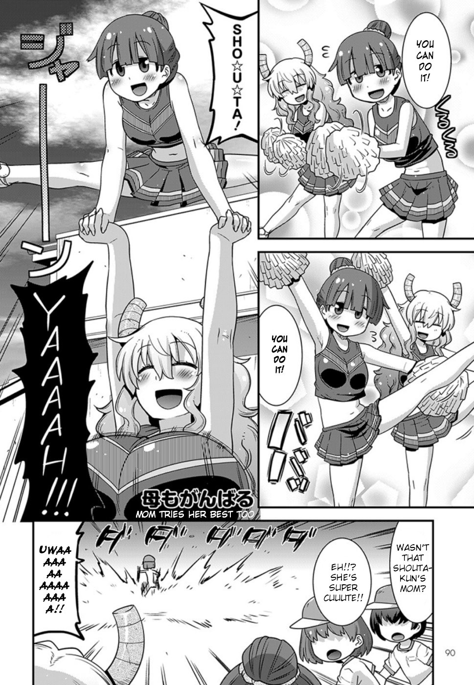 Miss Kobayashi's Dragon Maid: Lucoa is my xx Chapter 11 page 12 - Chapter 11: Shouta and Cheers