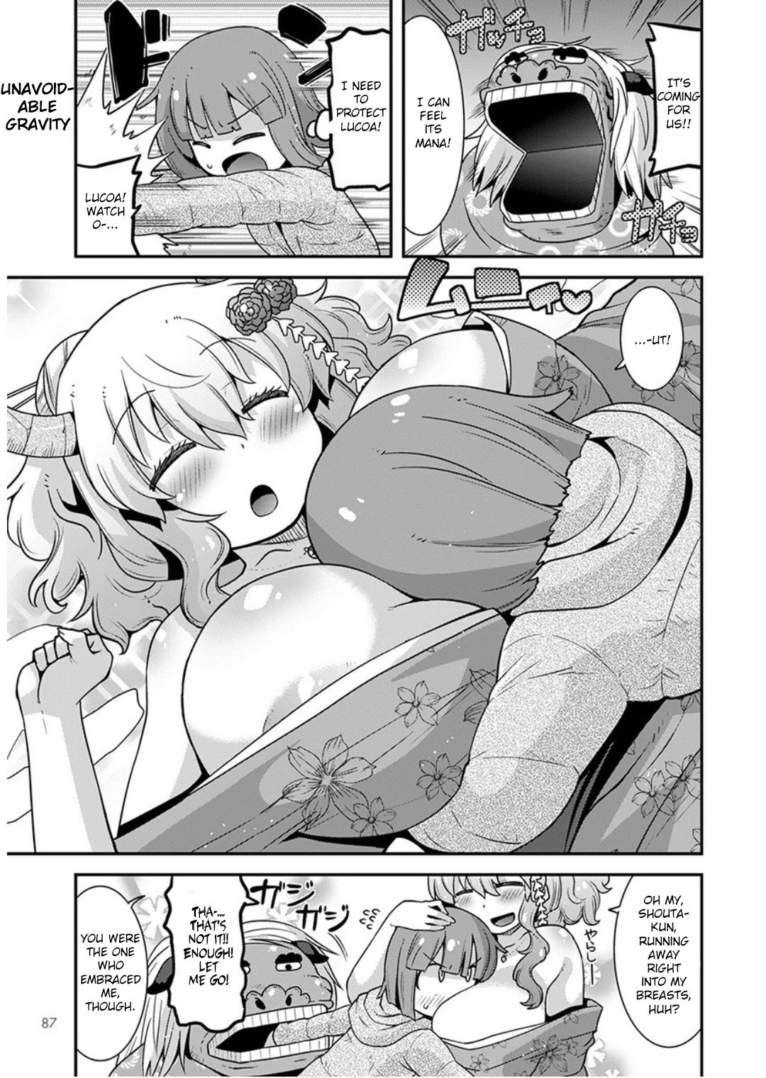 Miss Kobayashi's Dragon Maid: Lucoa is my xx Chapter 13 page 9 - Chapter 13: Shouta and New Year